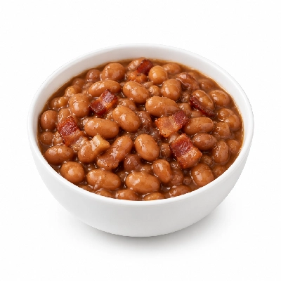 HomeTown Buffet Taco Bar Pinto Beans with Bacon