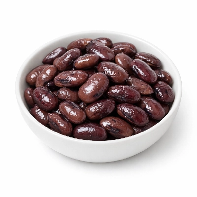 Hyacinth beans mature seeds cooked boiled without salt