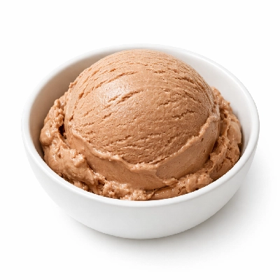 Ice creams chocolate light