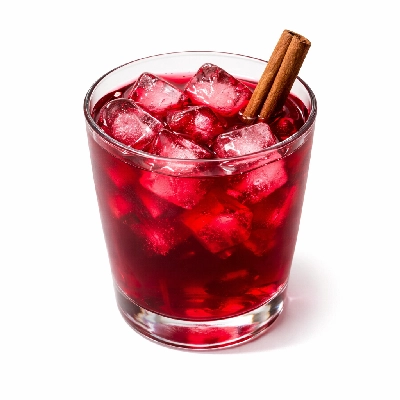 Iced Hibiscus Tea with Cinnamon