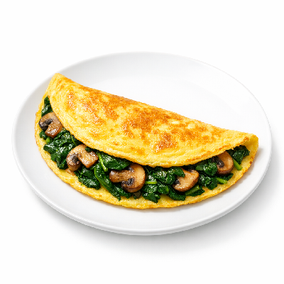 IHOP 55 Create Your Own Omelette Spinach and Mushroom