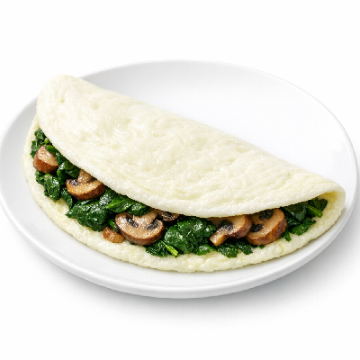 IHOP 55 Create Your Own Omelette Spinach and Mushroom Egg White
