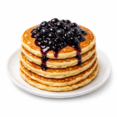 IHOP 55 Specialties Rooty with Blueberry Topping