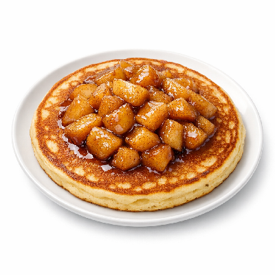 IHOP Create Your Own Rooty Jr. Pancake with Cinnamon Apple Topping