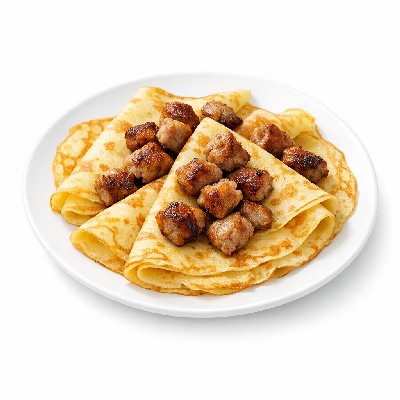 IHOP Crepes German with Sausage