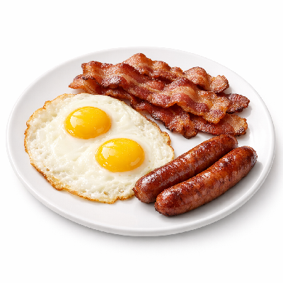 IHOP Egg Combos Bacon & Breakfast with Smoked Pork Sausage (2)