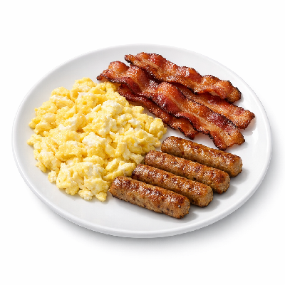IHOP Egg Combos Bacon & Breakfast with Turkey Sausage Links (4)