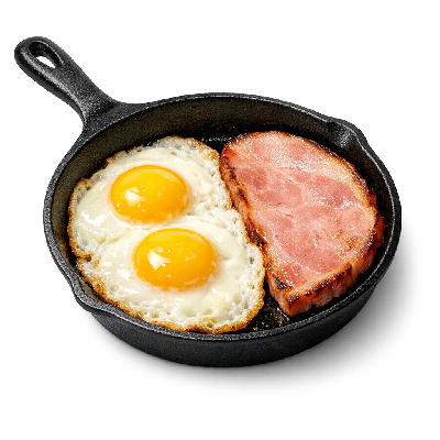IHOP Egg Combos Classic Skillet with Slice of Ham