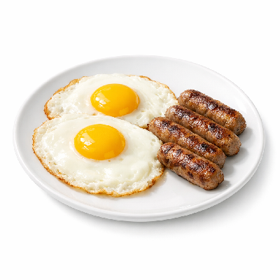IHOP Egg Combos Quick 2-Egg Breakfast with Sausage