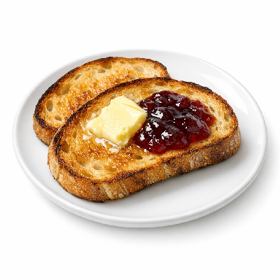 IHOP Egg Combos Weekday Breakfast Special Add a Side Toast with Butter & Jam Jelly Sourdough