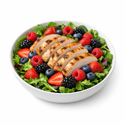 IHOP Fresh Berry Salad with Grilled Chicken