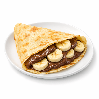 IHOP Just for Kids Jr. Banana Crepe with Nutella