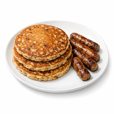 IHOP Pick-a-Pancake Combo Harvest Grain 'n Nut with Sausage