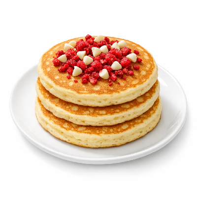 IHOP World Famous Pancakes (4) Raspberry White Chocolate Chip