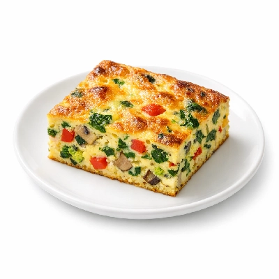 Individual Veggie Egg Casseroles