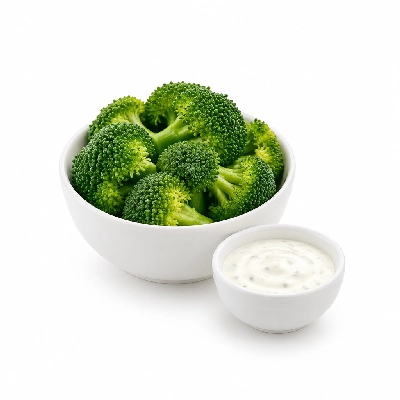 Iron Skillet 16 Oz Cup of Broccoli with Ranch