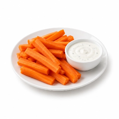 Iron Skillet 16 Oz Cup of Carrots with Ranch