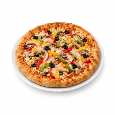 Iron Skillet 16 Inch Vegetable Pizza