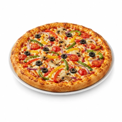 Iron Skillet 16 Inch Vegetable Pizza (Whole Pie)