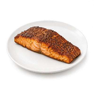Iron Skillet Atlantic Salmon (Blackened)