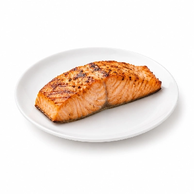 Iron Skillet Atlantic Salmon (Grilled)