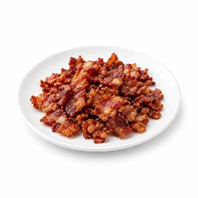 Iron Skillet Bacon Pieces