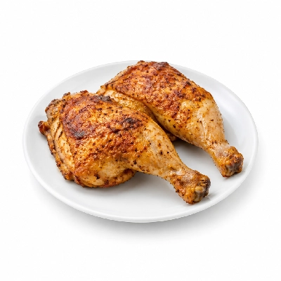 Iron Skillet Baked Leg Quarters