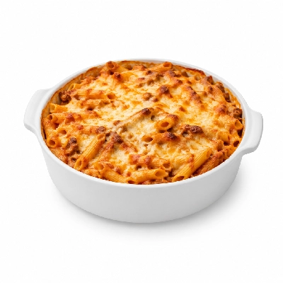 Iron Skillet Baked Pasta
