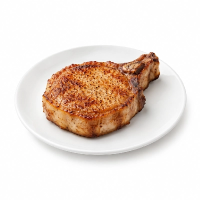 Iron Skillet Baked Pork Chops