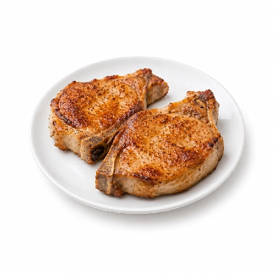 Iron Skillet Baked Pork Chops Supreme