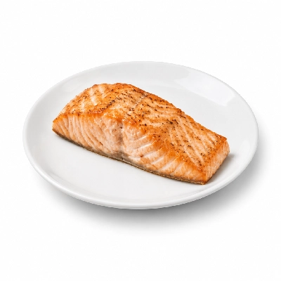 Iron Skillet Baked Salmon