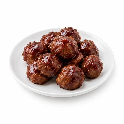 Iron Skillet BBQ Meatballs