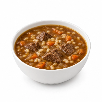 Iron Skillet Beef Barley
