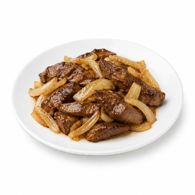 Iron Skillet Beef Liver and Onions