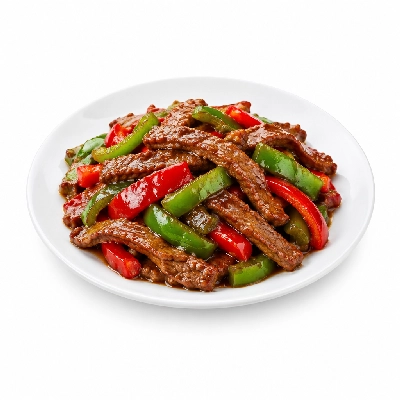Iron Skillet Beef Pepper Steak