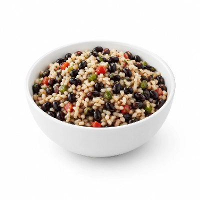 Iron Skillet Black Bean & Rice Salad