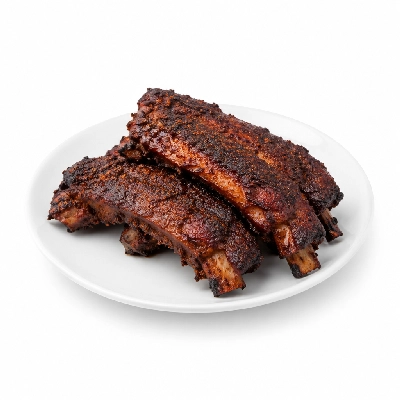 Iron Skillet Blackened Cajun Ribs