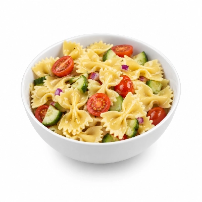 Iron Skillet Bow Tie Pasta Salad