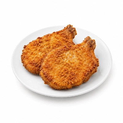 Iron Skillet Breaded Pork Chops