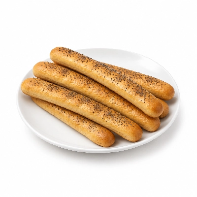 Iron Skillet Breadsticks (Poppy Seeds)