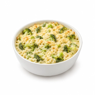 Iron Skillet Broccoli and Rice Casserole