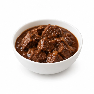 Iron Skillet Burgundy Beef Tips