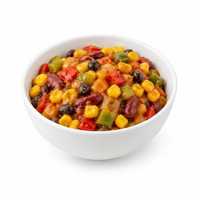 Iron Skillet Cajun Succotash