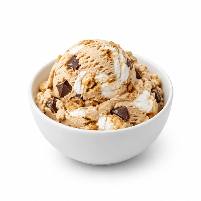 Iron Skillet Campfire S'mores Ice Cream (Gifford's)