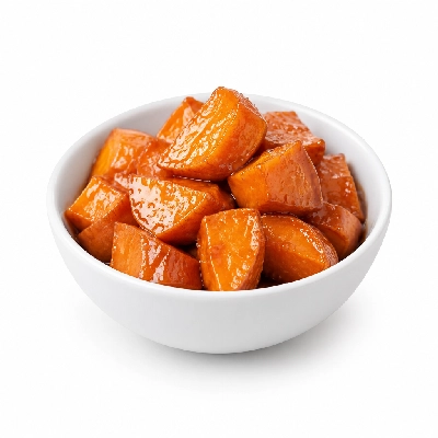 Iron Skillet Candied Sweet Potatoes