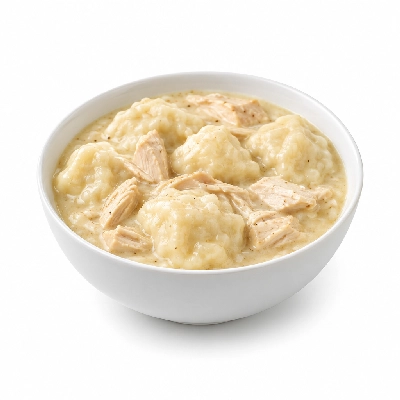 Iron Skillet Chicken and Dumplings