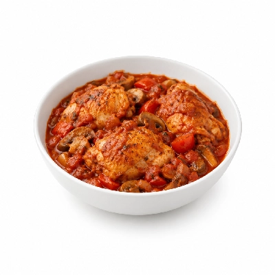 Iron Skillet Chicken Cacciatore