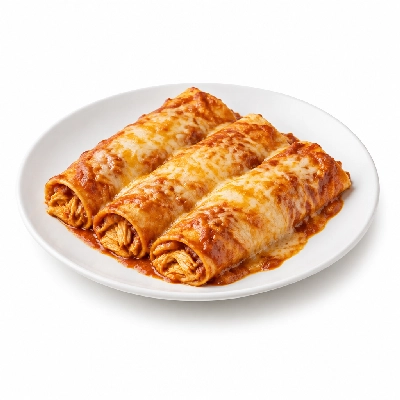 Iron Skillet Chicken Enchiladas