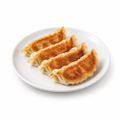 Iron Skillet Chicken Potstickers