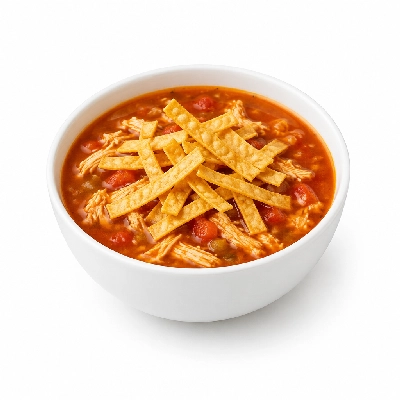 Iron Skillet Chicken Tortilla Soup